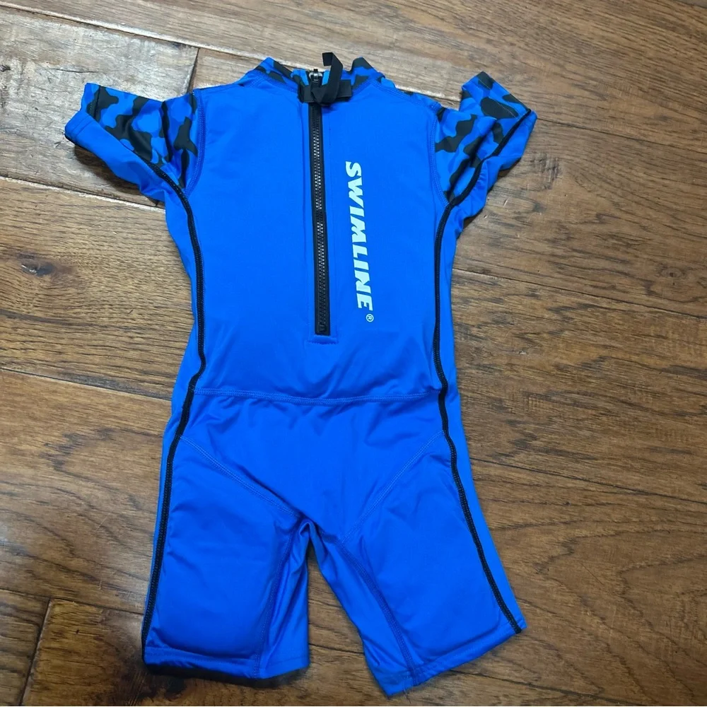 Swimline Kids Blue wetsuit Rashguard‎